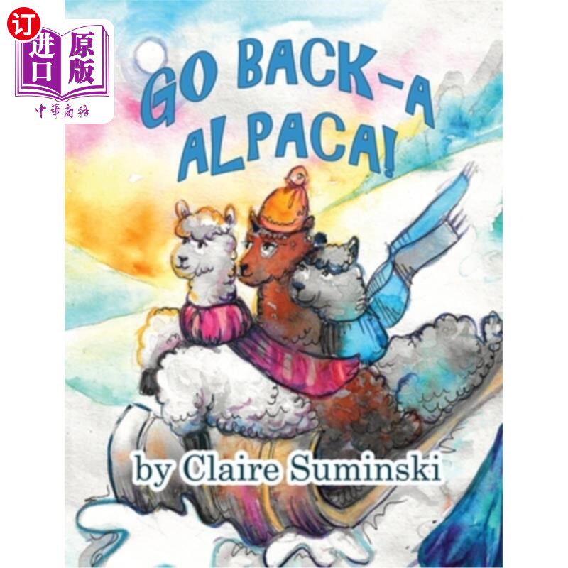 海外直订Go Back-a Alpaca: Retrace Your Steps and Discover What You've Lost 回到羊驼：回溯你的脚步，发现你失去了什么