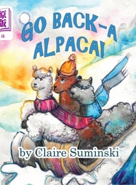 海外直订Go Back-a Alpaca: Retrace Your Steps and Discover What You've Lost 回到羊驼：回溯你的脚步，发现你失去了什么