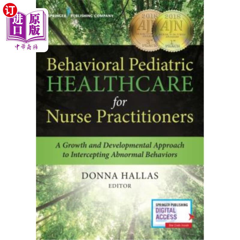 海外直订医药图书Behavioral Pediatric Healthcare for Nurse Practitioners: A Growth and Developmen 为护士从业者提供行