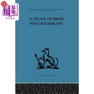 Psychotherapy Brief 简短心理治疗研究 海外直订医药图书Study