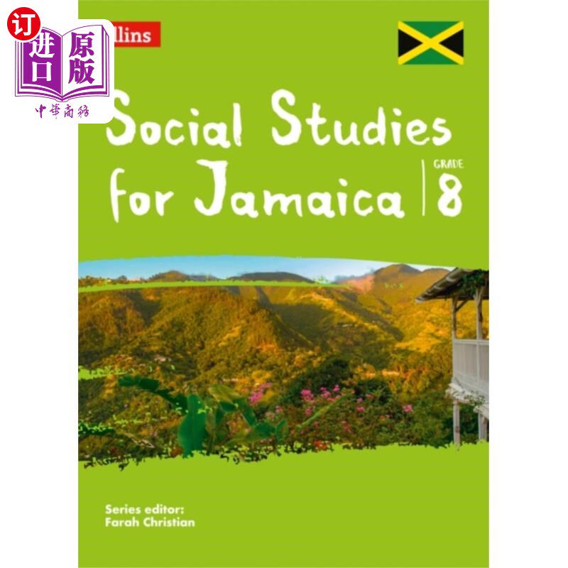 海外直订Collins Social Studies for Jamaica form 8: Stude... 柯林斯牙买加8年级社会研究:学生用书