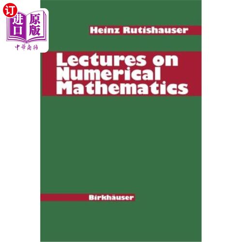 海外直订Lectures on Numerical Mathematics 数字数学讲座