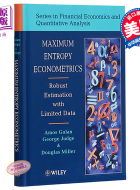 现货 Maximum Entropy Econometrics 英文原版 大熵计量经济学 有限数据的稳健估计 Amos Golan【中商原版】