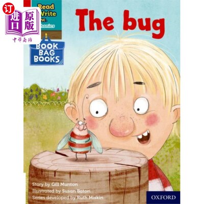 海外直订Read Write Inc. Phonics: Red Ditty Book Bag Book... Read Write公司自然拼读:红色小曲书包第3册