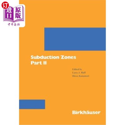 海外直订Subduction Zones Part II 俯冲带第二部分