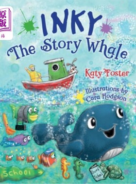 海外直订Inky The Story Whale 墨黑的故事鲸