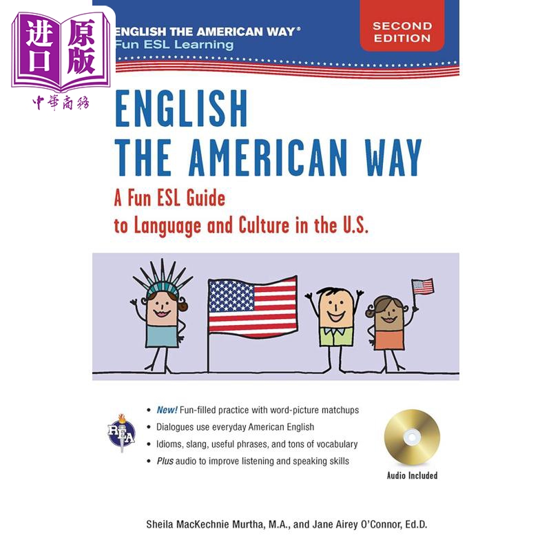 美国英语 ESL英语语言趣味指南第二版 English the American Way A Fun Guide to English Language 2nd Edition【中商原版】