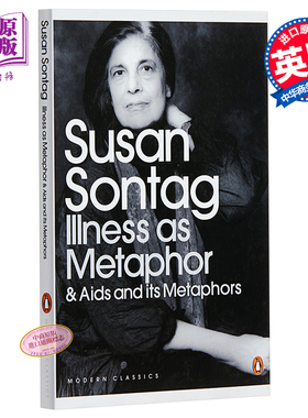 预售 【中商原版】苏珊·桑塔格 疾病的隐喻 英文原版 Illness as Metaphor and AIDS and Its Metaphors 哲学 Susan Sontag