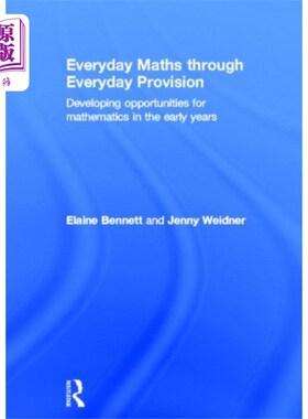 海外直订Everyday Maths through Everyday Provision 通过日常提供的日常数学