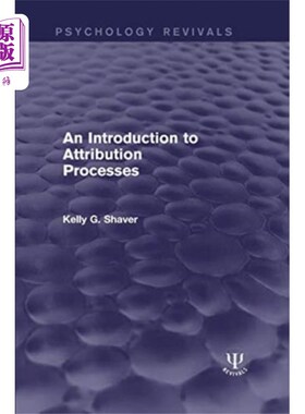 海外直订Introduction to Attribution Processes 归因过程概论