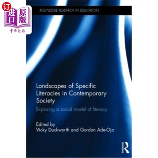 当代社会特定文化 Contemporary Exploring Society 景观：探 Specific 海外直订Landscapes Social Literacies