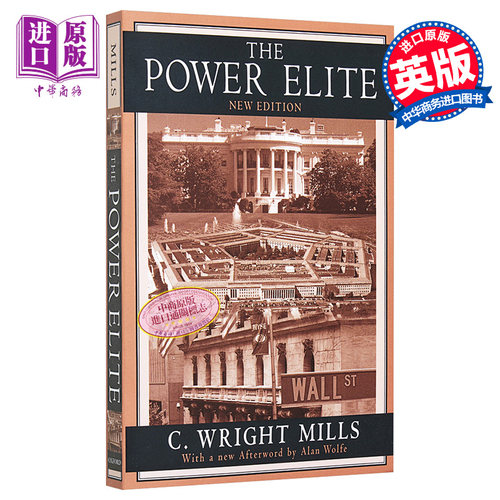 权力精英 The Power Elite 英文原版 C Wright Mills 社会学 政治学【中商原版】