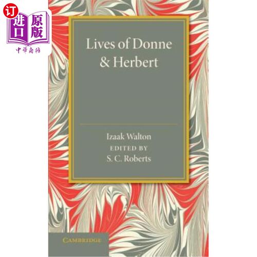 海外直订Lives of Donne and Herbert 多恩和赫伯特的生活