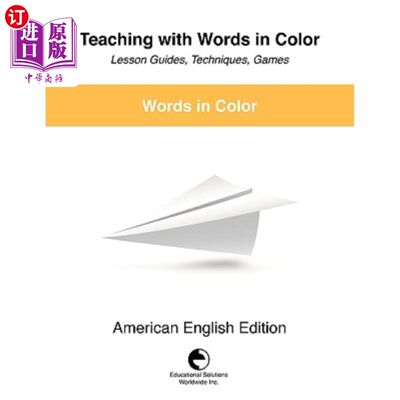 海外直订Teaching with Words in Color - Lesson Guides, Techniques, Games 用彩色单词教学-课程指南、技巧、游戏