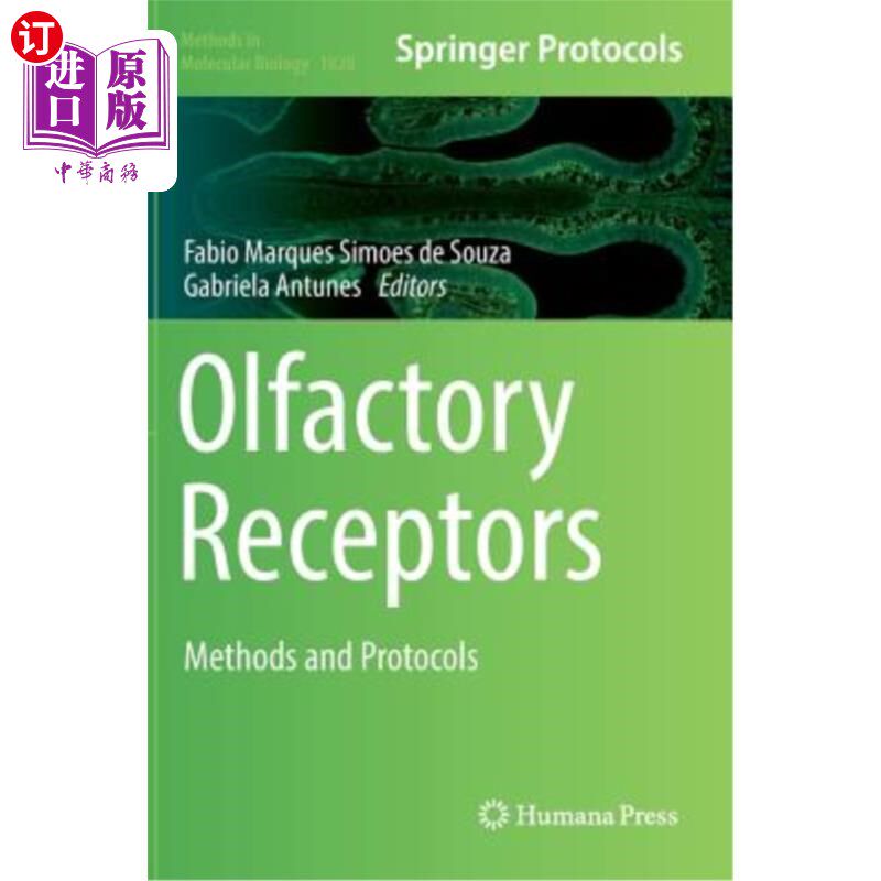 海外直订医药图书Olfactory Receptors: Methods and Protocols 嗅觉受体:方法和协议