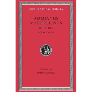 现货 阿米阿努斯 马尔切利努斯 洛布古典丛书 原文拉英对照版 History Volume II 英文原版 Ammianus Marcellinus【中商原版】