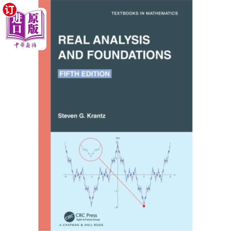 海外直订Real Analysis and Foundations Real Analysis and Foundations