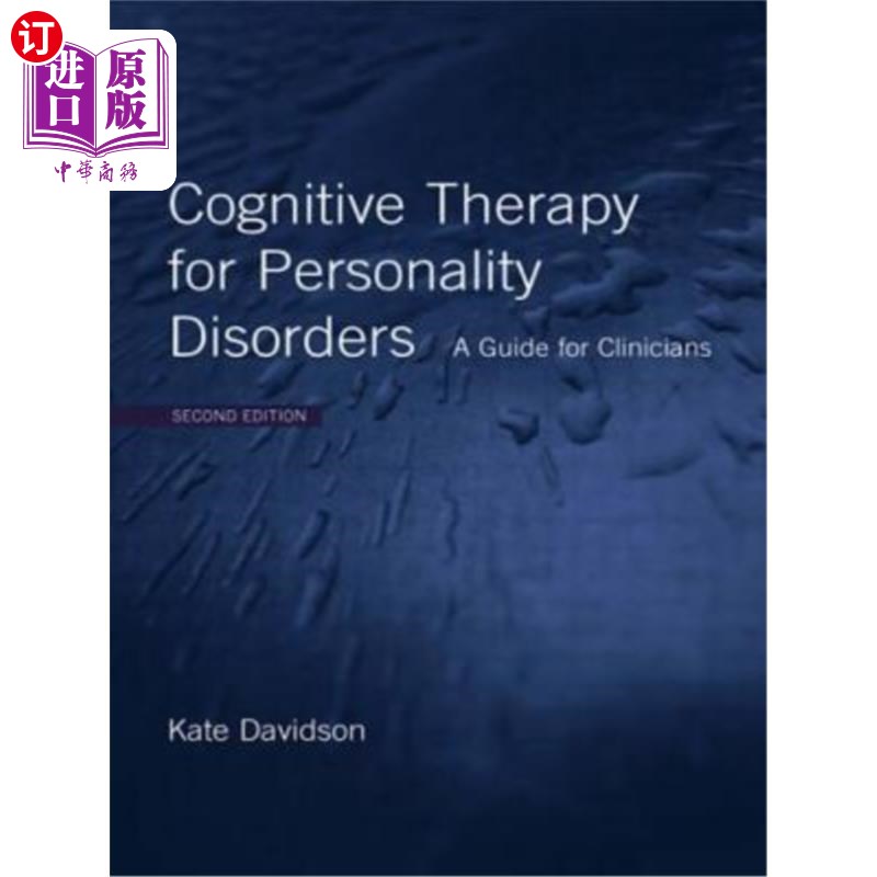 海外直订Cognitive Therapy for Personality Disorders: A Guide for Clinicians 人格障碍的认知治疗：临床医师指南