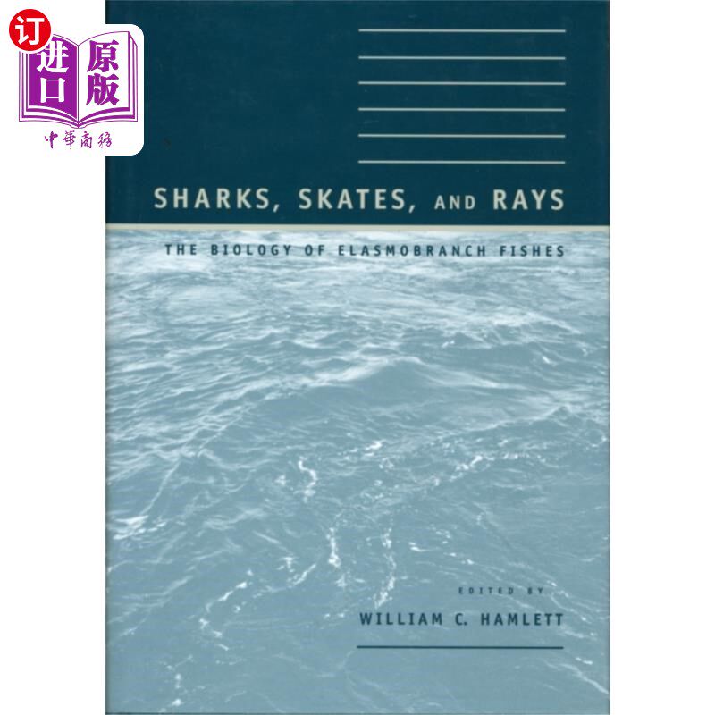 海外直订Sharks, Skates, and Rays 鲨鱼、溜冰鞋和鳐鱼