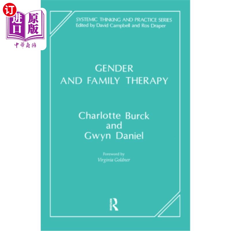 海外直订医药图书Gender and Family Therapy 性别与家庭治疗