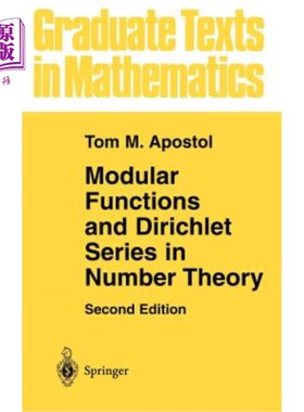 海外直订Modular Functions and Dirichlet Series in Number Theory 数论中的模函数与狄里克莱级数