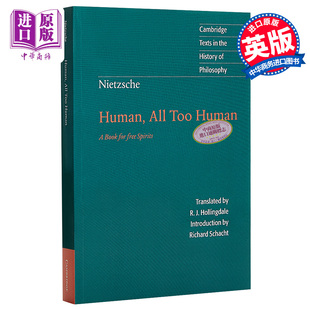 英文原版 Too 尼采：人性 All Human Nietzsche 文本丛书 剑桥政治思想史经典 太人性 中商原版