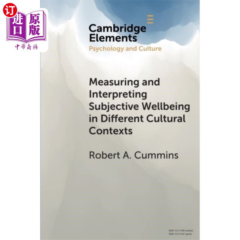 海外直订Measuring and Interpreting Subjective Wellbeing ... 测量和解释不同文化背景下的主观幸福感