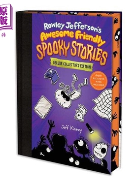预售 罗利 杰斐逊的超棒友好恐怖故事 豪华收藏版 英文原版 Rowley Jeffersons Awesome Friendly Spooky Stories【中商原版】