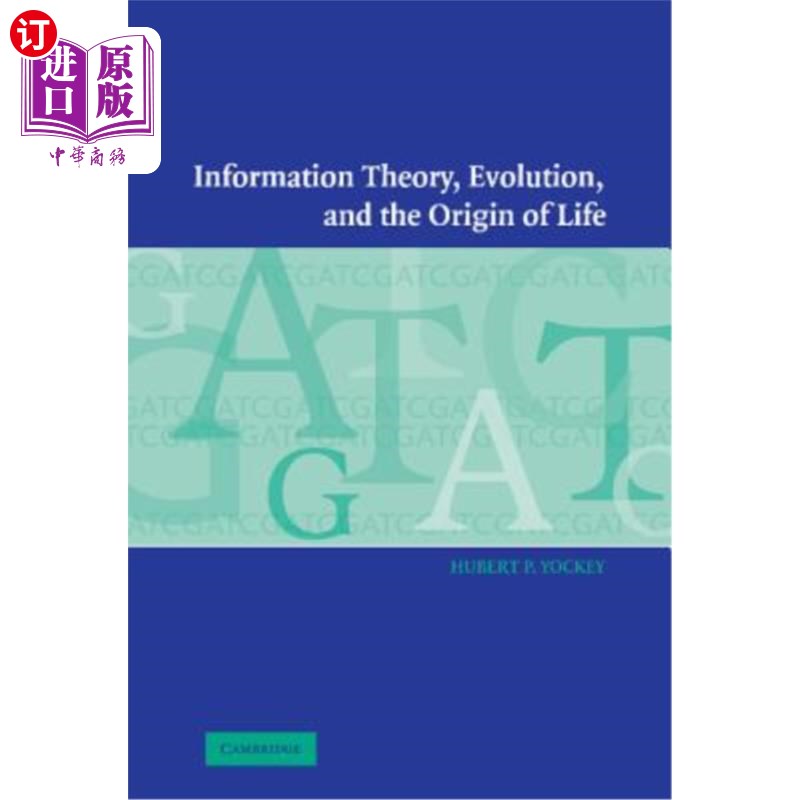 海外直订Information Theory, Evolution, and The Origin of Life 信息论、进化论和生命起源