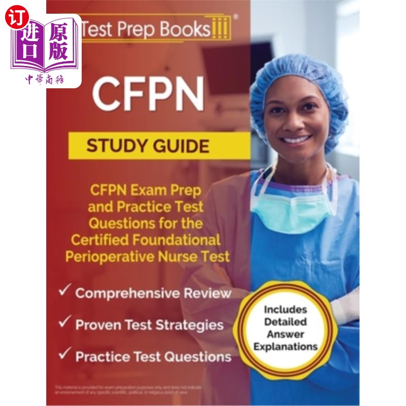 海外直订医药图书CFPN Study Guide: CFPN Exam Prep and Practice Test Questions for the Certified F CFPN学习