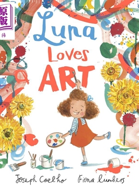 现货 Fiona Lumbers:Luna Loves Art璐娜爱艺术【中商原版】
