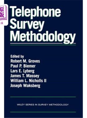 海外直订Telephone Survey Methodology 电话调查方法