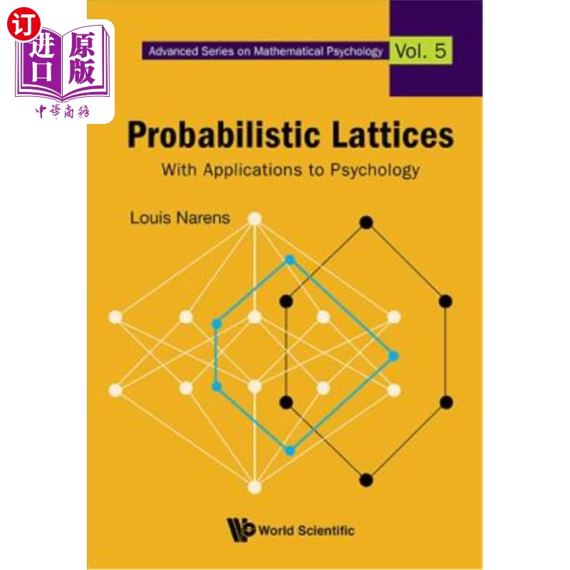 海外直订Probabilistic Lattices: With Applications to Psychology 概率格及其在心理学中的应用