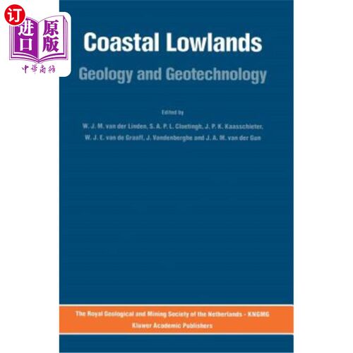 海外直订Coastal Lowlands: Geology and Geotechnology 海岸低地：地质与岩土工程