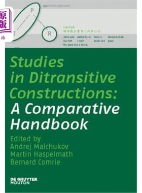 海外直订Studies in Ditransitive Constructions 双及物结构研究