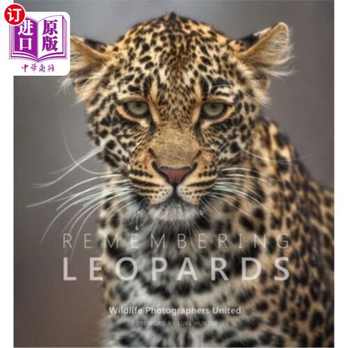海外直订Remembering Leopards 记住豹子