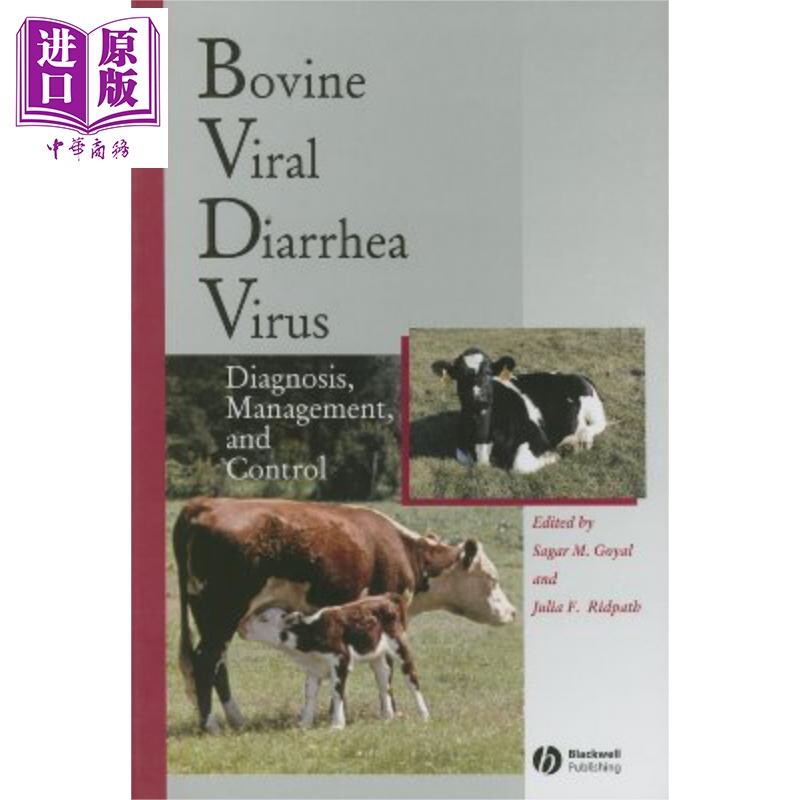 现货 牛病毒性腹泻病毒 Bovine Viral Diarrhea Virus Sagar Goyal 英文原版 中商原版 Wiley【中商原版】