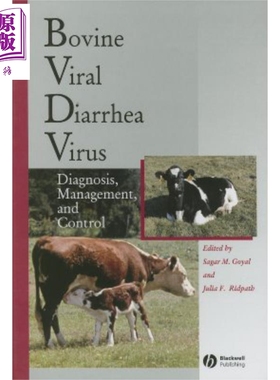 现货 牛病毒性腹泻病毒 Bovine Viral Diarrhea Virus Sagar Goyal 英文原版 中商原版 Wiley【中商原版】