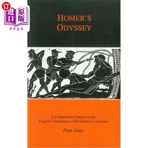 海外直订Homer's Odyssey: A Companion to the English Translation of Richard Lattimore 荷马的奥德赛：理查德·拉蒂莫尔