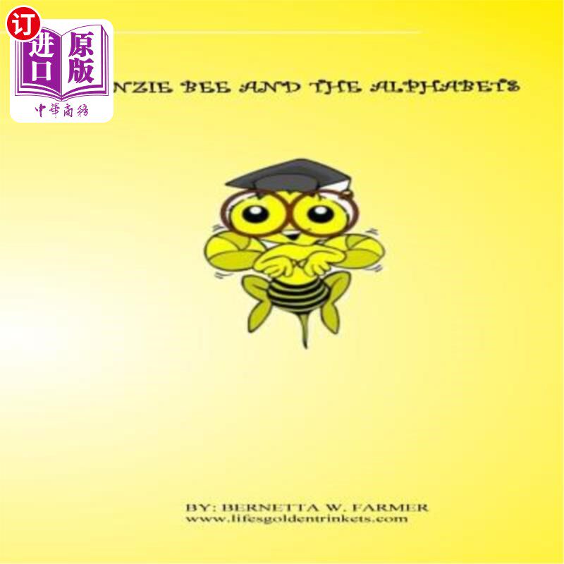 海外直订Benzie Bee And The Alphabets Benzie Bee和字母
