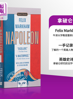 【中商原版】拿破仑传记 英文原版 经典名著 Napoleon 甲骨文 艾利森推荐