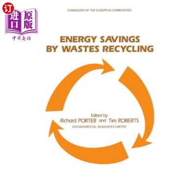 海外直订Energy Savings by Wastes Recycling 回收废物节省能源