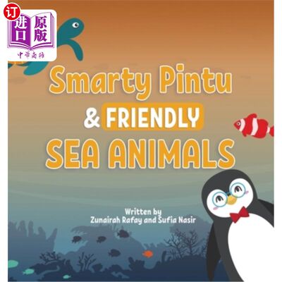 海外直订Smarty Pintu & Friendly Sea Animals 聪明的平图和友好的海洋动物