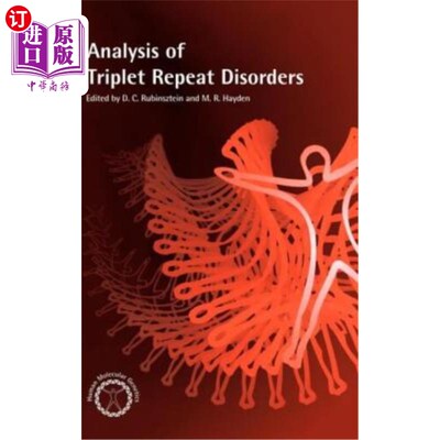 海外直订Analysis of Triplet Repeat Disorders 三胞胎重复障碍分析