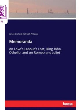 海外直订Memoranda 备忘录