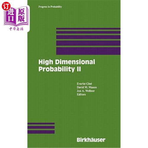 海外直订医药图书High Dimensional Probability II 高维概率2