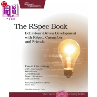 Friends 行为驱动开 Behaviour with Cucumber Development Book Driven Rspec书 海外直订The and Rspec