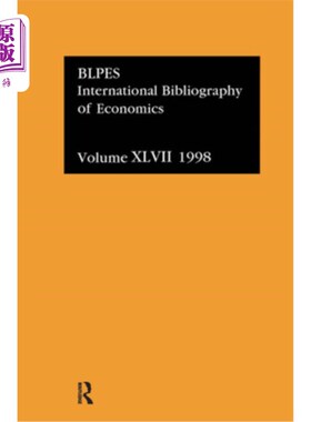 海外直订Ibss: Economics: 1998 Ibss:经济学：1998