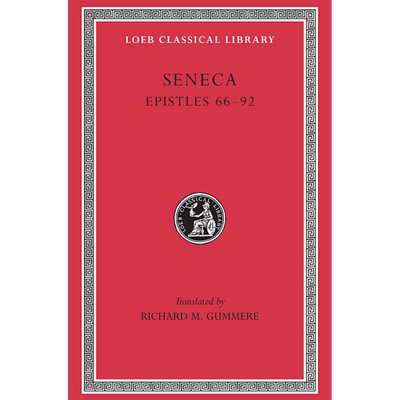 预售 洛布古典丛书 塞内卡 英文原版 Epistles Volume II Seneca The Loeb Classical Library【中商原版】
