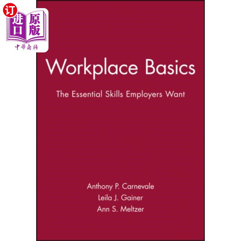 海外直订Workplace Basics Training Manual 职场基础训练手册